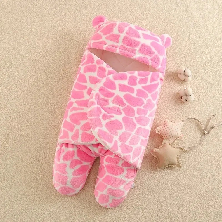 Saquito Osito 3/6 meses Rosado Vaquita 1