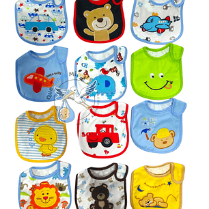 Baberos Impermeables por Docena Niño X12BH33