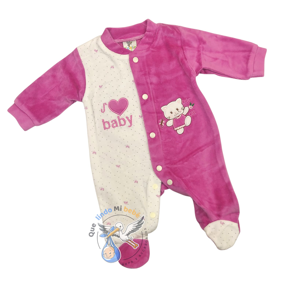 Osito Plush 1 Pieza 0/3 Meses Violeta M1P01 1