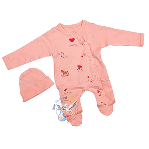 Osito Algodón Prematuro Caballito Damasco