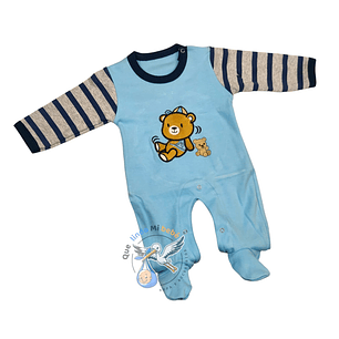 Osito Algodón 1 Pieza 0/3 Meses Osito Celeste