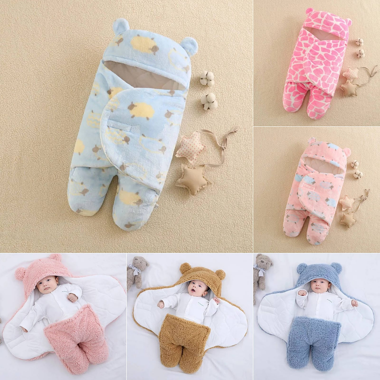 Mayorista - Saquitos de Polar 0a3 y 3a6 Meses (Surtidos) 1