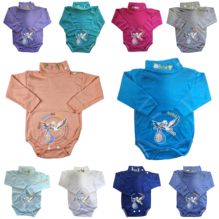 Mayorista - Body Bleatles 0 a 36 Meses (Surtidos) 2