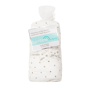 Frazada Ultra Suavecita Doble Capa Bambino