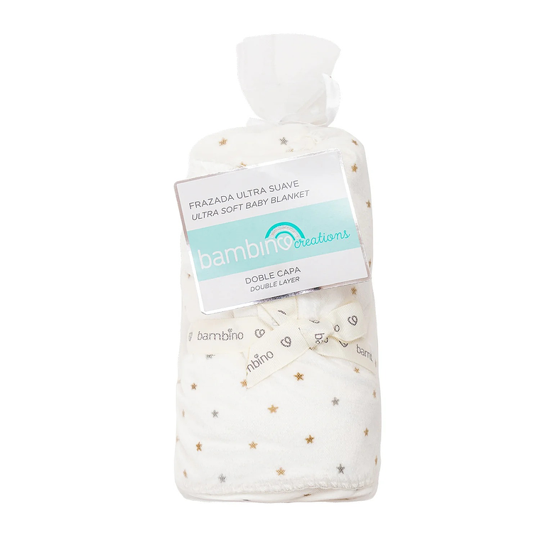 Frazada Ultra Suavecita Doble Capa Bambino 1