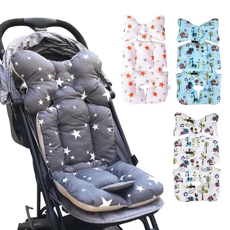 Cojín para Asiento de Coche Multicolor Estrellas 2