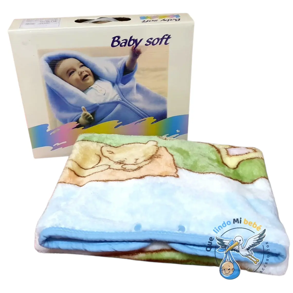 Saco Manta Celeste 1