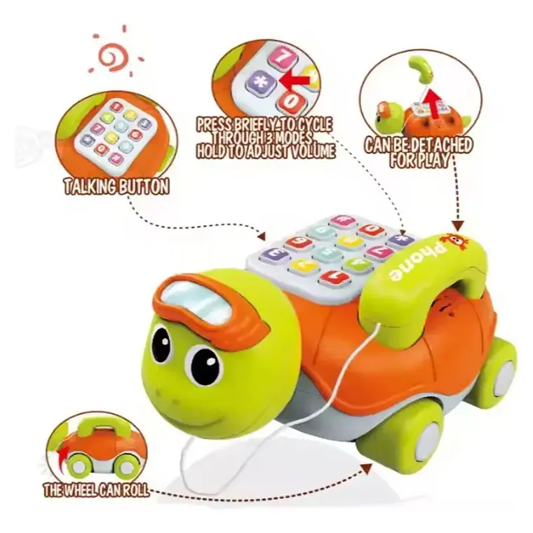 Auto Telefono Musical Tortuga 2