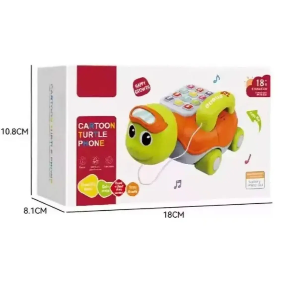 Auto Telefono Musical Tortuga 3