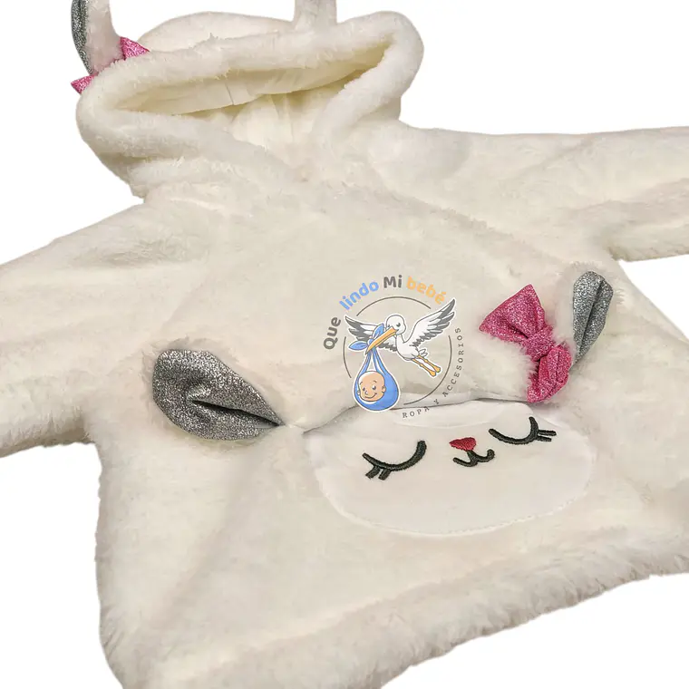 Conjunto 2 piezas Forrado Polar 3/6 Meses Ovejita Blanca 3