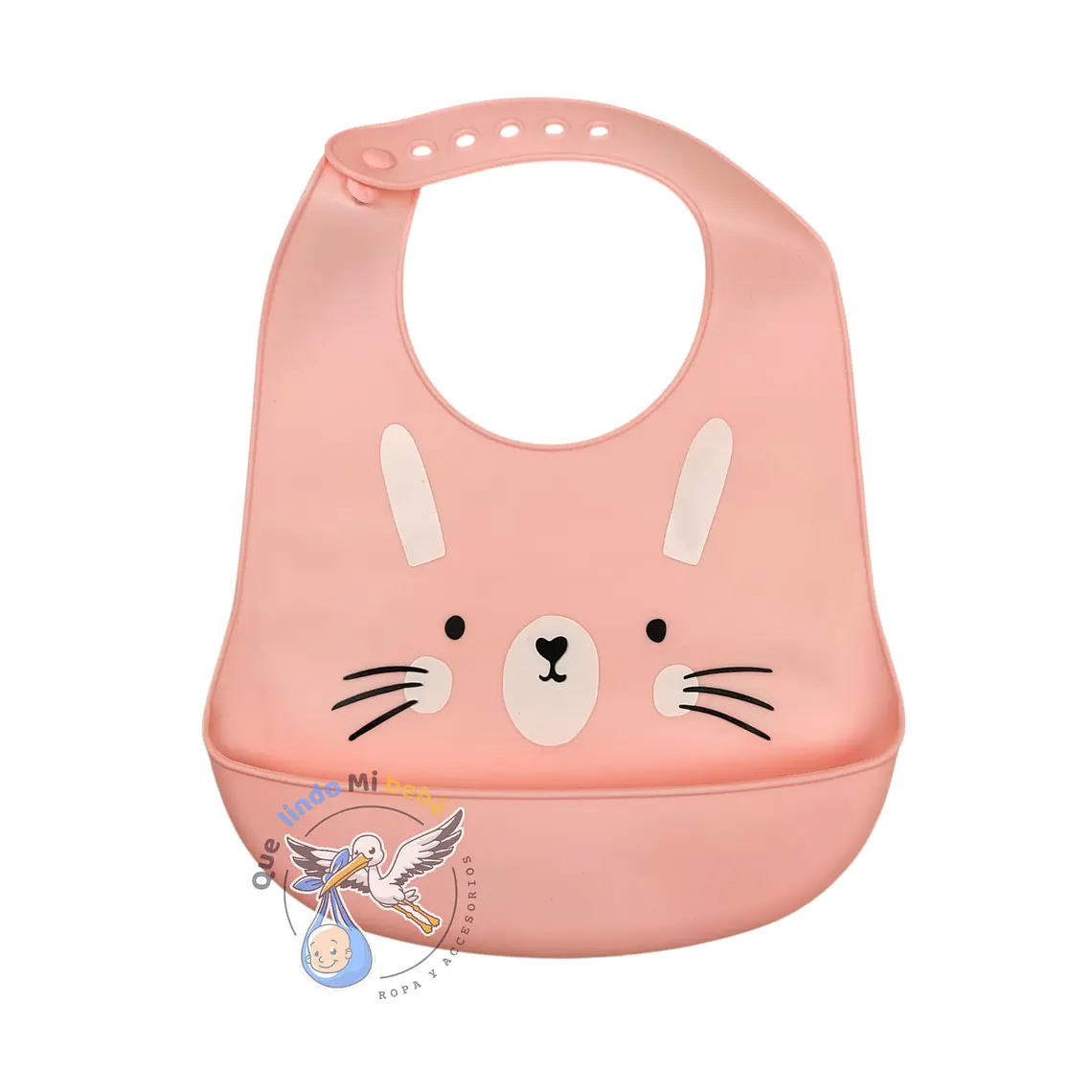 Babero de Silicona Conejita 1