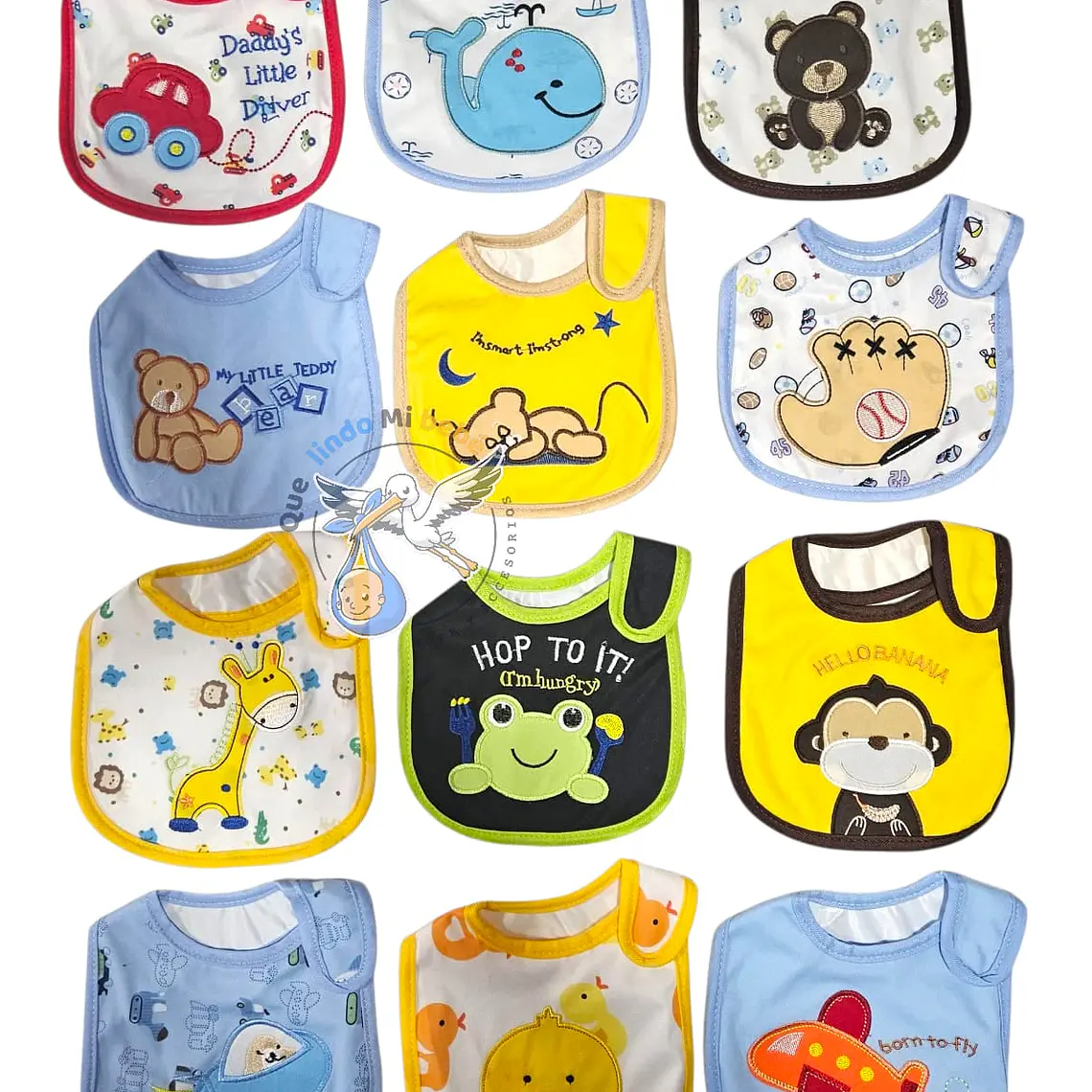 Baberos Impermeables por Docena Niño X12BH33 1