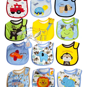 Baberos Impermeables por Docena Niño X12BH28
