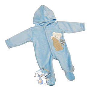 Osito Felpa 1 Pieza 0/3 Meses Oso Celeste