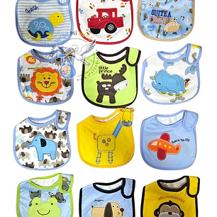 Baberos Impermeables por Docena Niño X12BH22