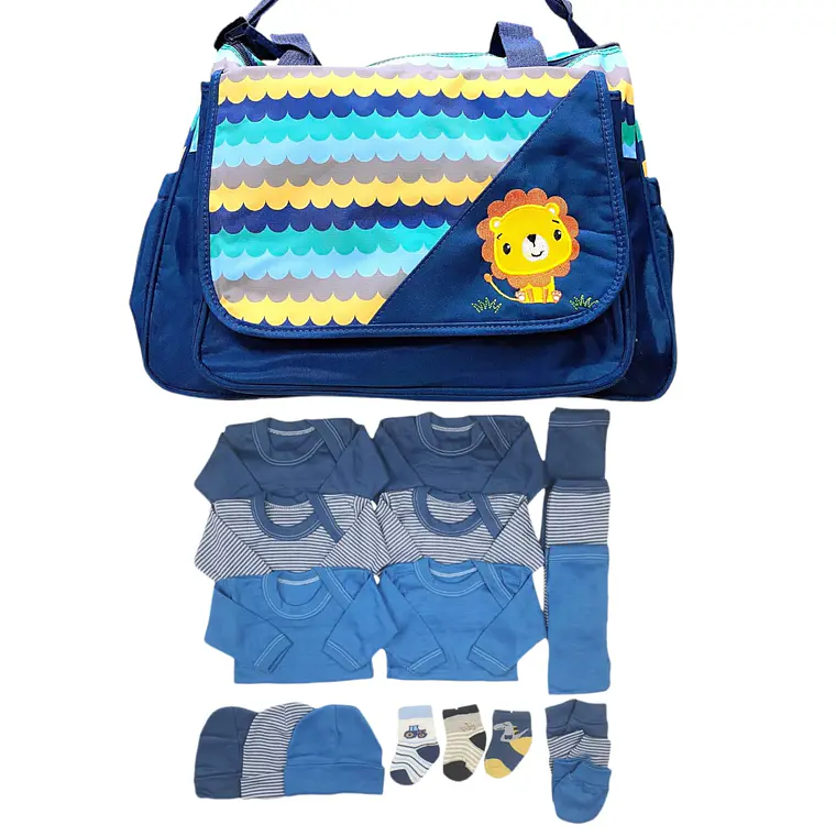 Pack Bolso + Ajuar 18 Piezas 0/3 Meses 1