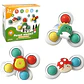 Set 3 Spinner con Ventosas Interactivas multifuncional Figuras - thumbnail 1