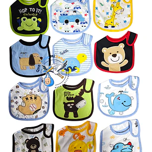 Baberos Impermeables por Docena Niño X12BH21