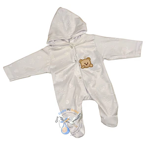 Osito Plush Prematuro Osito Blanco