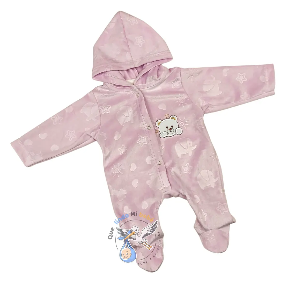 Osito Plush Prematuro Osito Lila 1