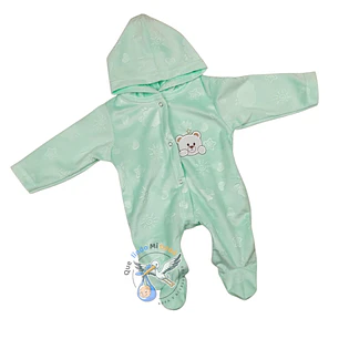 Osito Plush Prematuro Osito Verde Agua