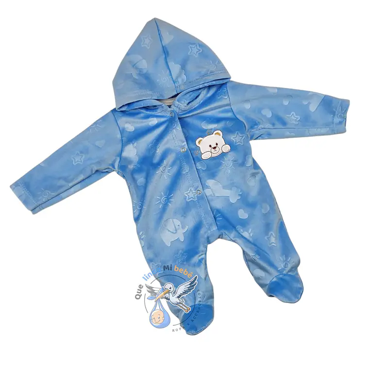 Osito Plush Prematuro Osito Celeste 1