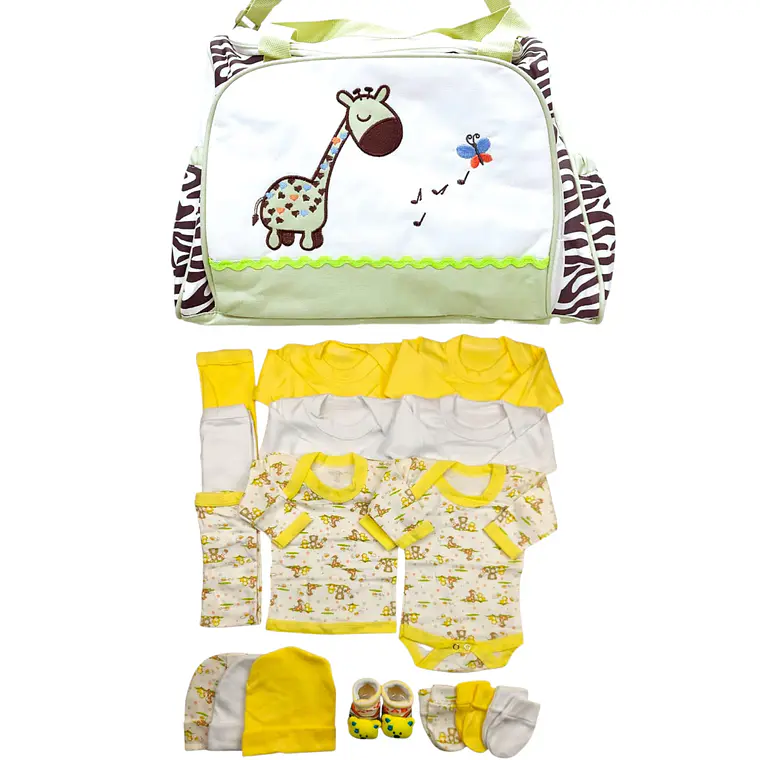 Pack Bolso + Ajuar 16 Piezas 0/3 Meses 1