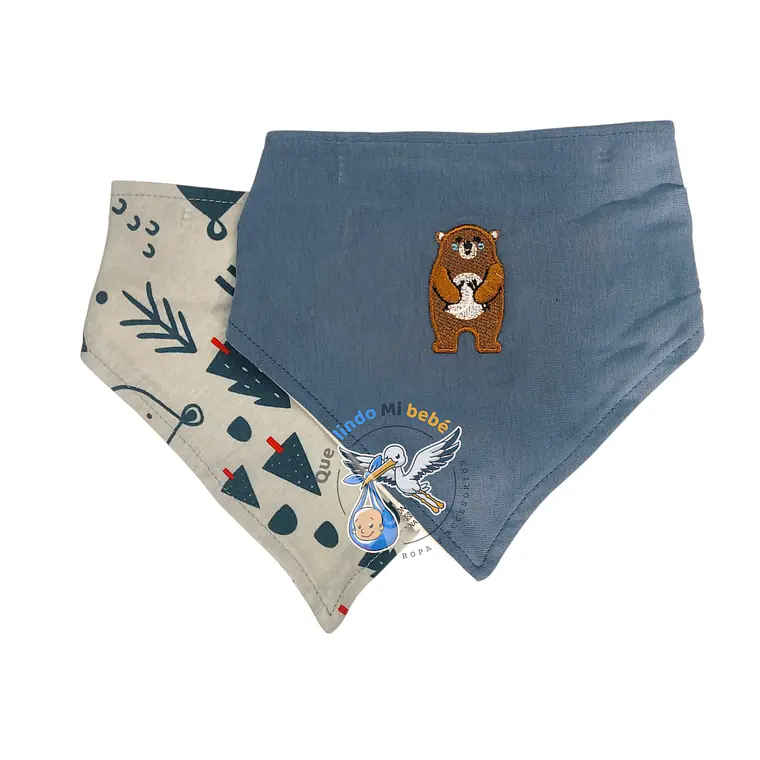 Set 2 Bandanas Oso 1