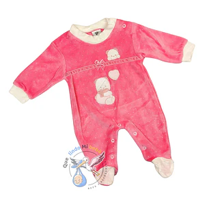 Osito Plush 1 Pieza 0/3 Meses Rosado Osita Corazón