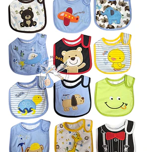Baberos Impermeables por Docena Niño X12BH33