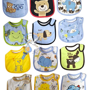 Baberos Impermeables por Docena Niño X12BH31