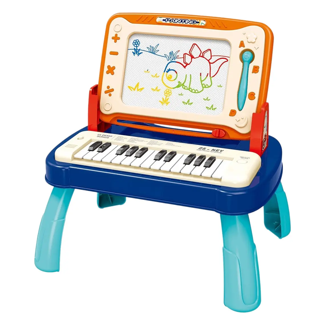Mesa 2 en 1 Arte Pizarra y Musica Piano 2