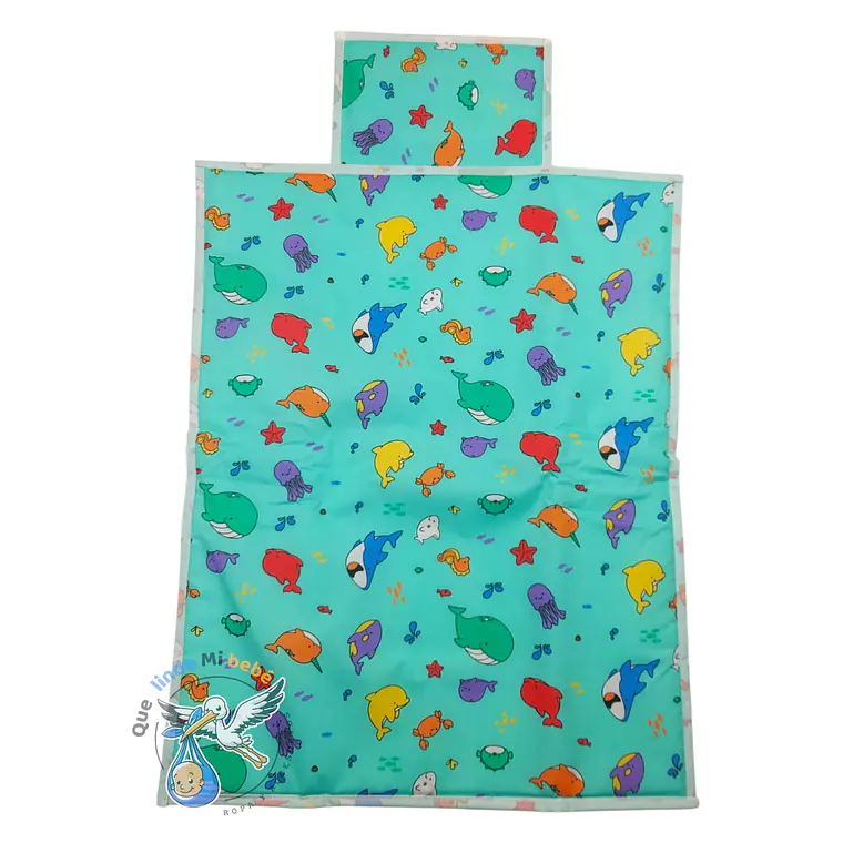 Mudador Impermeable Animales Marinos 1