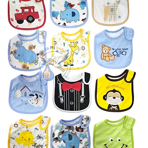 Baberos Impermeables por Docena Niño X12BH33