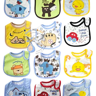 Baberos Impermeables por Docena Niño X12BH32