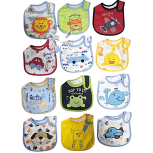 Baberos Impermeables por Docena Niño X12BH27