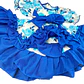 Vestido Huasita + Panty 0/6 Meses Rosa Azul - Miniatura 3