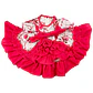Vestido Huasita + Panty 0/6 Meses Floreado Fucsia - Miniatura 1