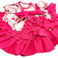 Vestido Huasita + Panty 6/12 Meses Floreado Fucsia - Miniatura 3