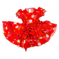 Vestido Huasita + Panty  12/18 Meses Flor Rojo - Miniatura 1