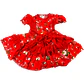 Vestido Huasita + Panty 12/18 Meses Floreado Rojo - Miniatura 1