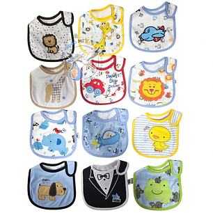 Baberos Impermeables por Docena Niño X12BH32