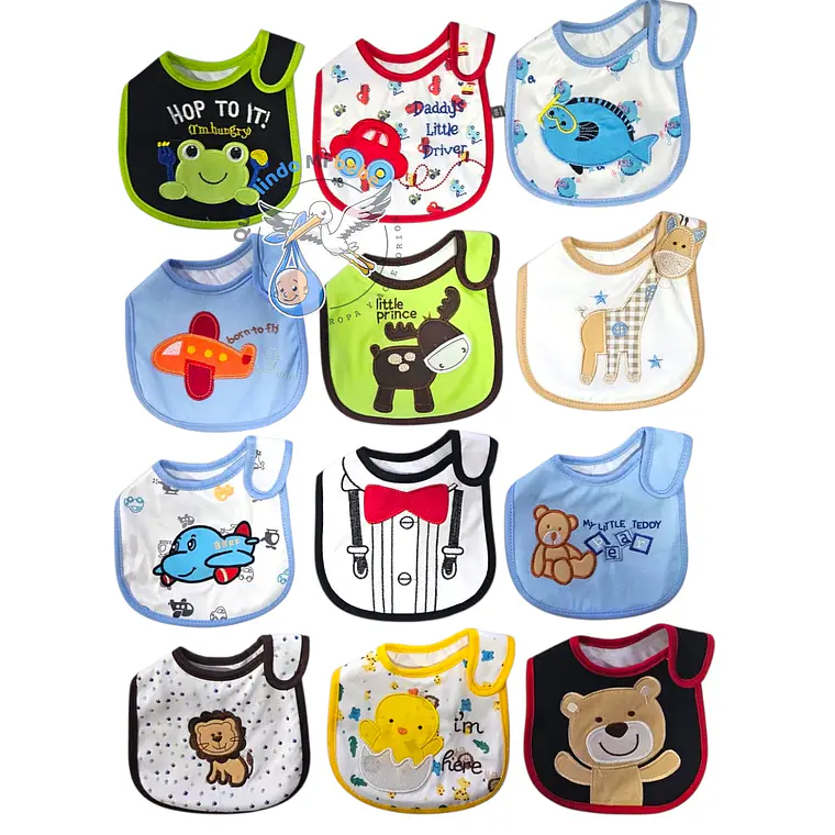 Baberos Impermeables por Docena Niño X12BH33 1