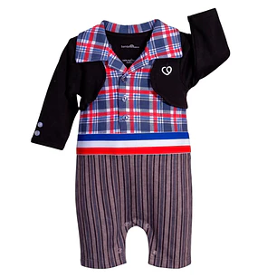 Body Huaso Fiestas Patrias Niño Bambino 6/9 Meses