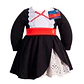 Body Huasa Fiestas Patrias Niña Bambino 3/6 Meses - Miniatura 2