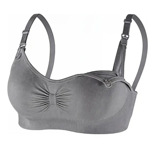 Sostén deportivo Maternal Talla XL - 1 Unidad Gris