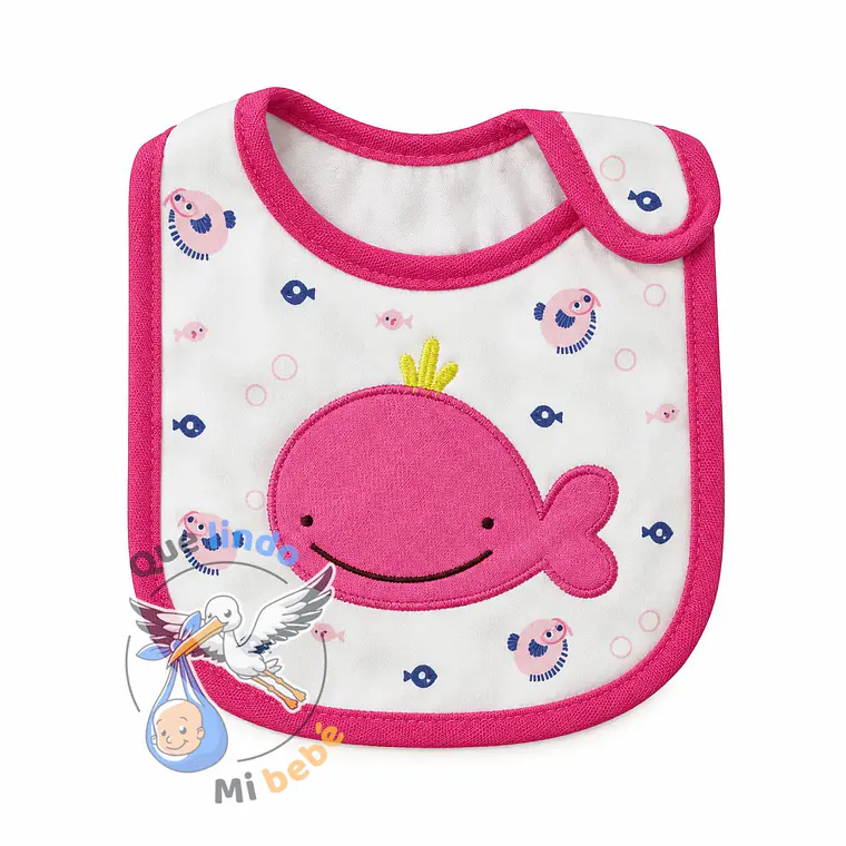 Babero Impermeable Ballena 1