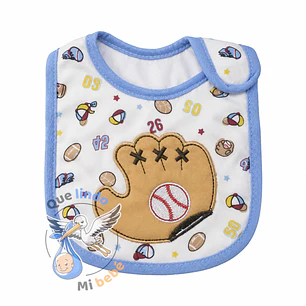 Babero Impermeable Baseball