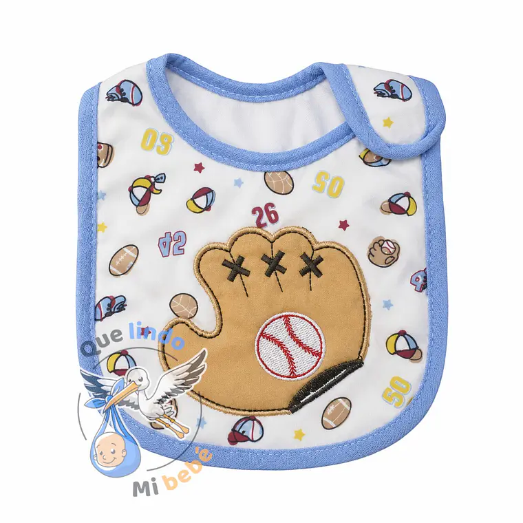 Babero Impermeable Baseball 1