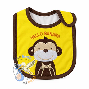 Babero Impermeable Monito